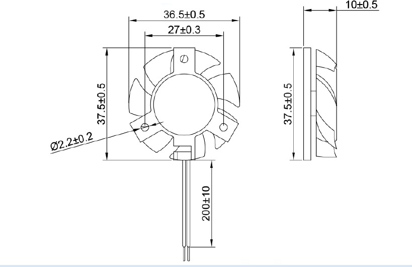 MFD4010Y Dimensions